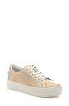 Jslides Hippie Platform Sneaker In Gold