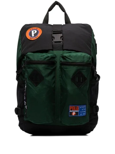 Polo Ralph Lauren Green Sportsman Nylon Backpack