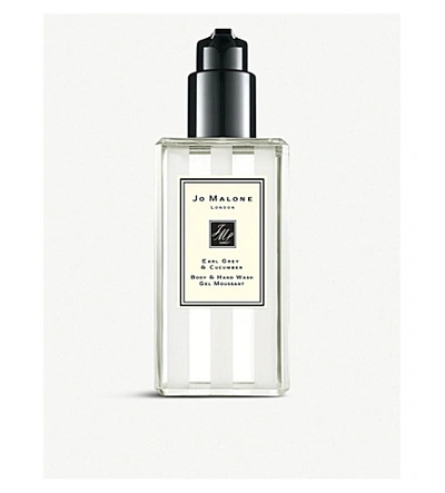 Jo Malone London Earl Grey And Cucumber Body And Hand Wash 250ml In White