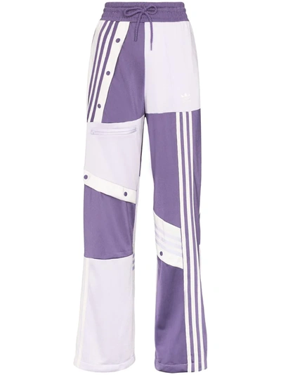 Adidas Originals Adidas By Danielle Cathari Adibreak Patchwork Track Pants In Purple