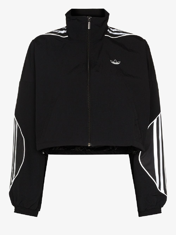 cropped adidas jacke