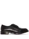 Dr. Martens' Smiths Archive Leather Derby Shoes In Black
