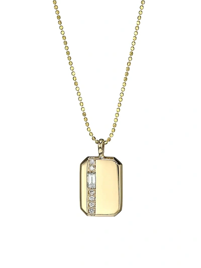 My Story The Charlie 14k Yellow Gold Diamond Necklace