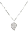 Tamara Comolli Women's 18k White Gold & Diamond Pavé Drop Pendant Chain Necklace