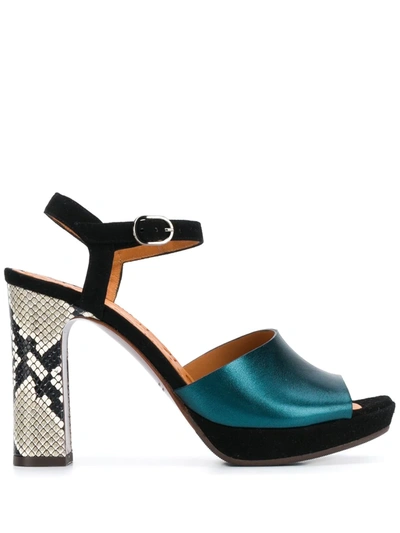 Chie Mihara 110mm Casette Sandals In Black