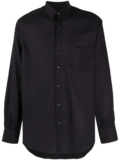 Cobra Sc Long-sleeve Fitted Shirt In Black