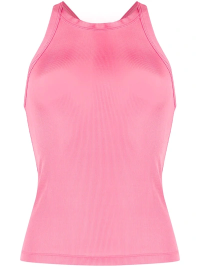 Pinko Racer Back Vest In Pink