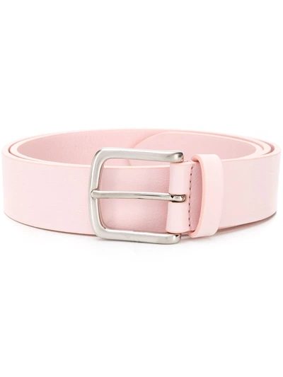 Anderson's Adjustable Buckle Belt In Pink
