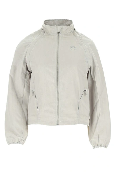 Marine Serre Light Grey Polyester Jacket Nd  Donna S