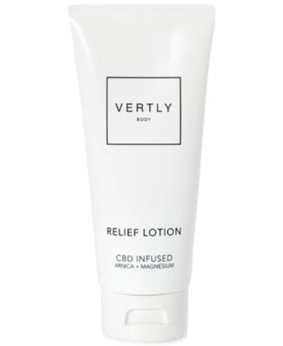 Vertly Cbd Infused Relief Lotion In N,a