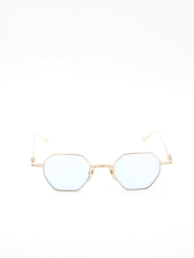 Chrome Hearts Geometric Frame Sunglasses In Gold