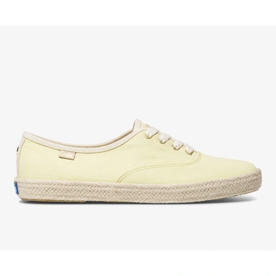 Keds X Kate Spade New York Champion Neon In Yellow