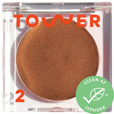 Tower 28 Beauty Bronzino Illuminating Cream Bronzer West Coast 0.158 oz / 4.5 G