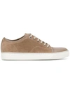 Lanvin Toe-capped Sneakers In Neutrals