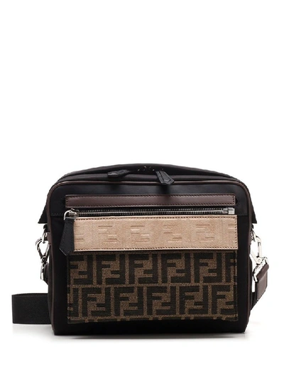 Fendi Men's Multicolor Polyamide Messenger Bag