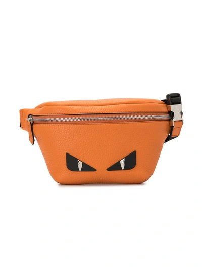 Fendi Kids' Monster Belt Bag In Orange