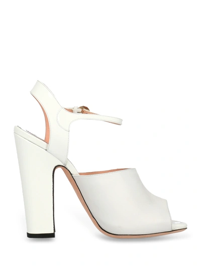 Pre-owned Rochas Shoe In White