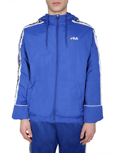 Fila "teva" Wind Jacket In Blue