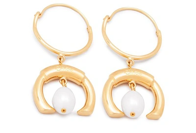 Chloé Darcey And Trudie Earring In Pearl