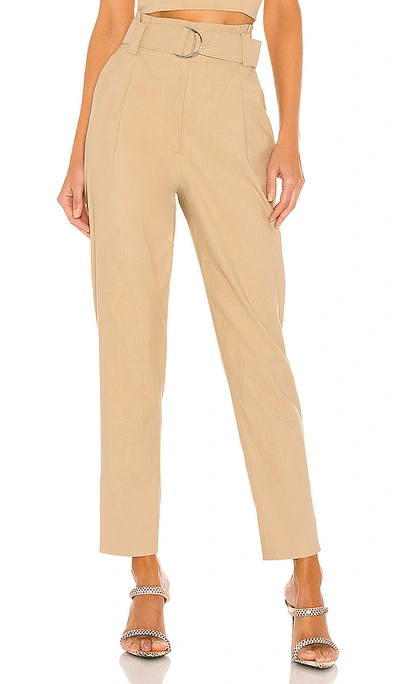 A.l.c Diego Belted Pants In Sand