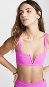 L*space Lee Lee Bikini Top Bright Fuchsia