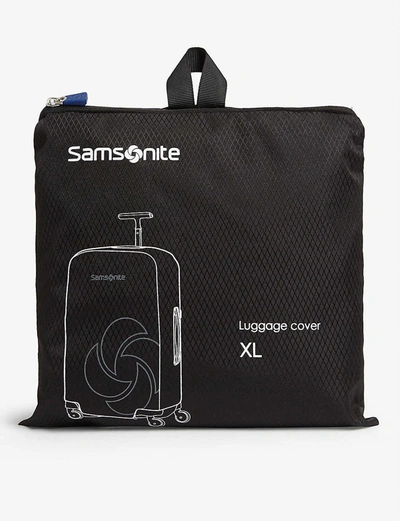 Samsonite Xl Foldable Luggage Cover In Black
