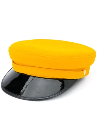 Manokhi X Toukitsou Greek Fisherman Hat In Yellow