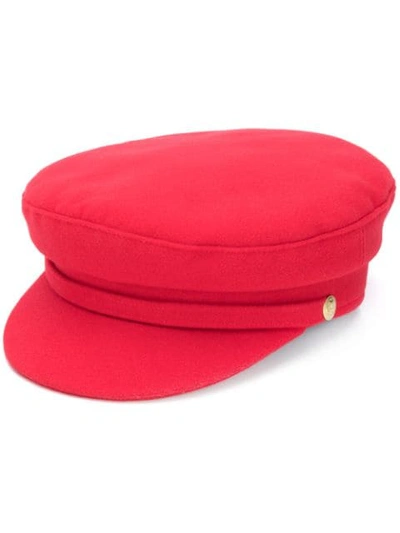 Manokhi X Toukitsou Greek Fisherman Hat In Red