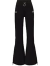 Off-white Ankle-zip Performance Track Pants In Black