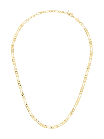 Anni Lu Gold-plated Figaro Chain Necklace