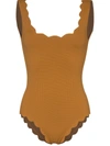 Marysia Palm Springs Reversible Swimsuit In Brown