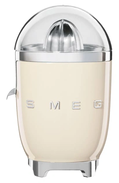 Smeg 50s Retro Style Citrus Juicer In Cream