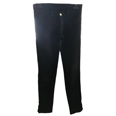 Pre-owned Ksubi Slim Pants In Black