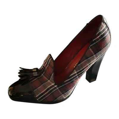 Pre-owned Tommy Hilfiger Multicolour Tweed Heels