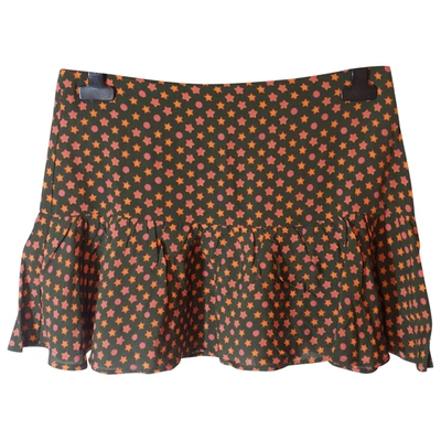 Pre-owned Zadig & Voltaire Mini Skirt In Multicolour