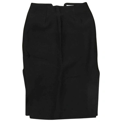 Pre-owned C/meo Collective Mid-length Skirt In Black