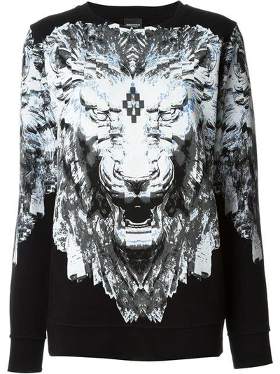 Marcelo Burlon County Of Milan Lion Print Sweatshirt | ModeSens