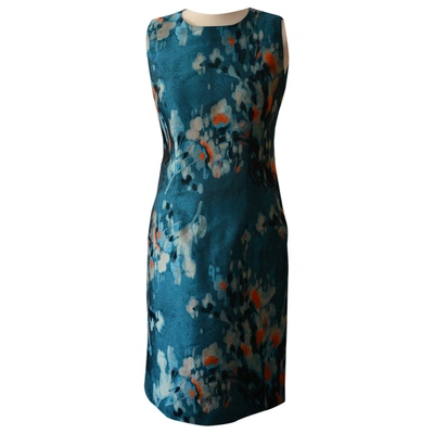 Pre-owned Philosophy Di Alberta Ferretti Mid-length Dress In Turquoise