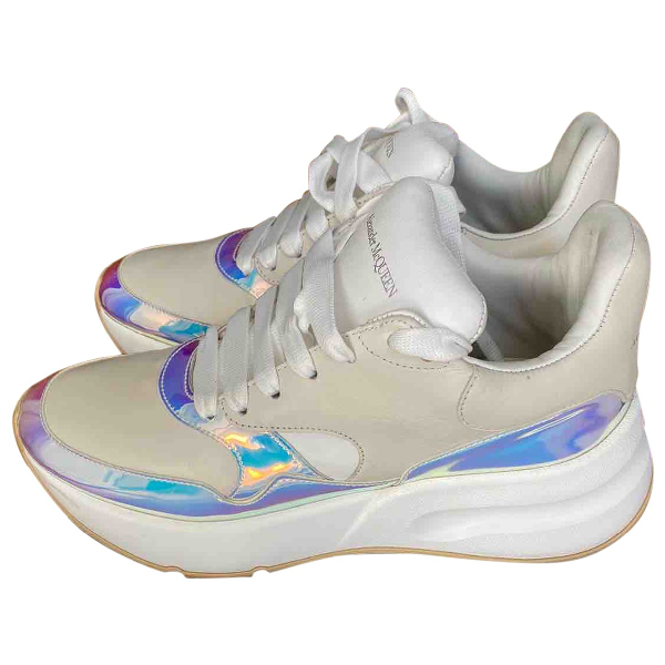 alexander mcqueen sneakers beige
