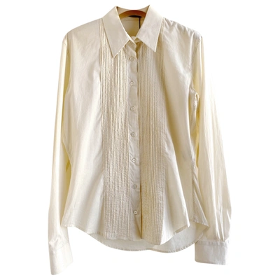 Pre-owned Alexander Mcqueen Shirt In Beige