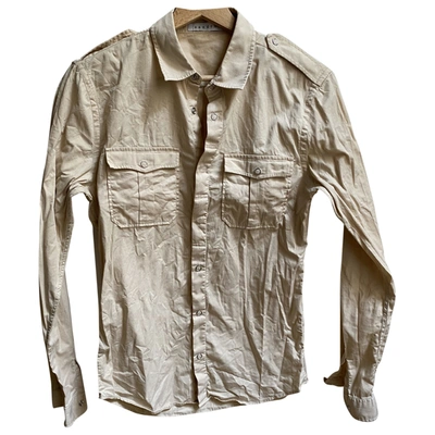 Pre-owned Sandro Shirt In Beige