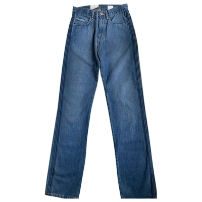 Pre-owned Calvin Klein Straight Jeans In Other