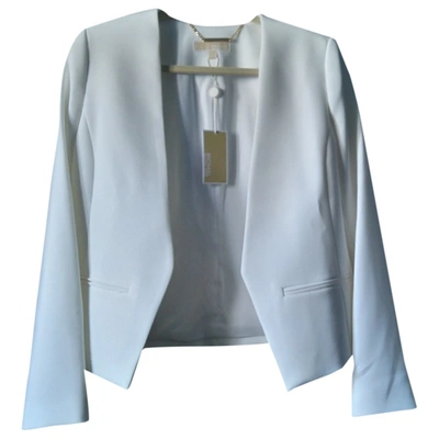 Pre-owned Michael Kors Jacket In White