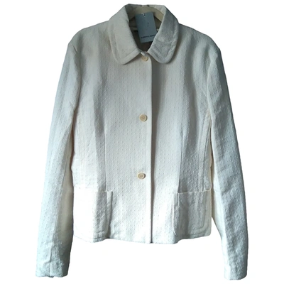 Pre-owned Aspesi Jacket In White