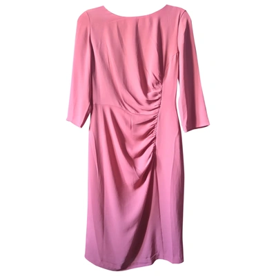 Pre-owned Nicole Farhi Mid-length Dress In Pink