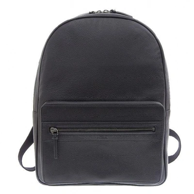 Pre-owned Furla Black Leather Backpack