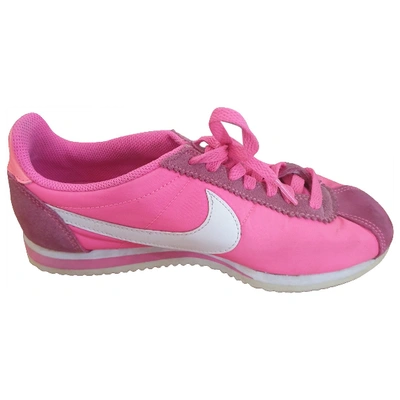 Pre-owned Nike Cortez Pink Trainers