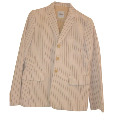 Pre-owned Moschino Cheap And Chic Suit Jacket In Pink