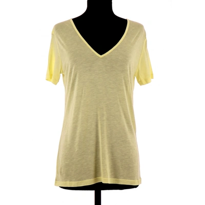 Pre-owned The Kooples Yellow Synthetic Top