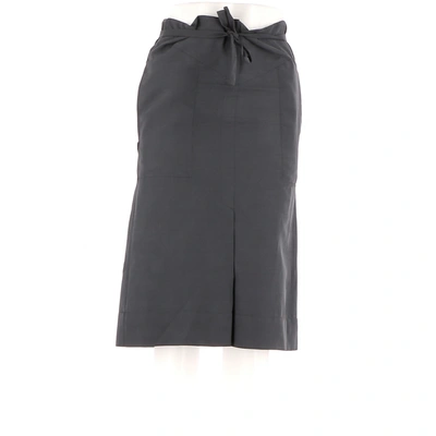 Pre-owned Isabel Marant Étoile Silk Skirt In Black